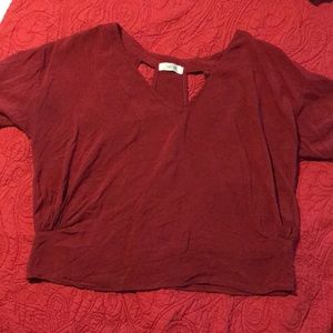 Fun red open back top - SUMMER 2019 -